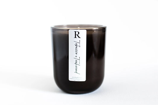 Tobacco + Teakwood - Rivenbark & Co. Candle